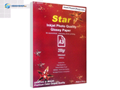 کاغذ گلاسه  استار 200 گرم مدل Star A3